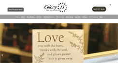 Desktop Screenshot of colony13.com